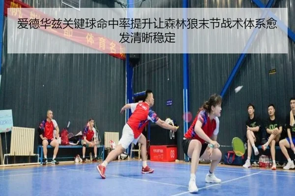 爱德华兹关键球命中率提升让森林狼末节战术体系愈发清晰稳定